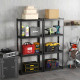 4-Tier Garage Metal Storage Shelves Utility Storage Rack Organizer