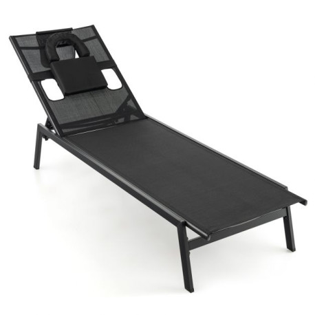 Patio Sunbathing Lounge Chair