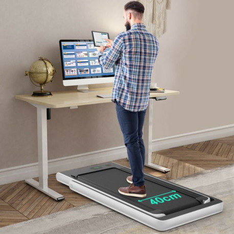 1-12Kph Folding Electric Treadmill with Bluetooth Capability