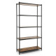 5-Tier Wooden Bookshelf for Living Room Bedroom and Office