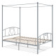 Double Size Metal Canopy Bed Frame