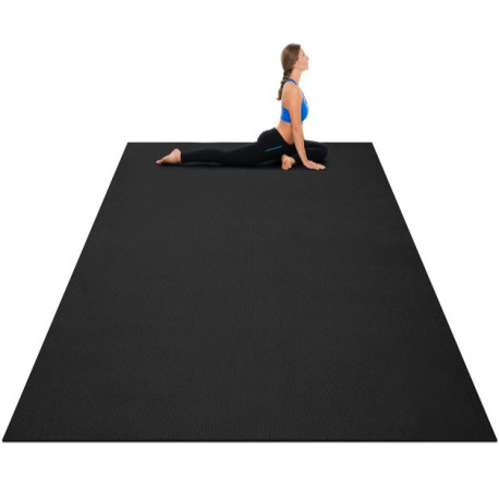 182 cm Thick Exercise Yoga Mat with Double-Sided Non-Slip Design