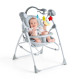 Portable 2-in-1 Baby Swing with 3 Swing Speed and 3 Timer Settings