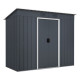 217 x 110 cm Outside Storage Shed with Air Window