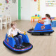 Kids Ride-On Bumper Car with Colorful Flashing Lights and Music