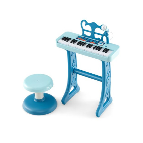 37-Key Kids Piano Keyboard Electronic Instrument with Microphone