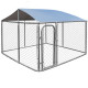 Outdoor Pet Playpen with All Weather Roof and Door