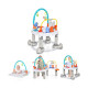 4-In-1 Baby Activity Center with Walker for Kids Aged 0-2 Years