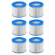 6 Pieces Hot Tub Filter Cartridges Compatible with Most Massage Pool