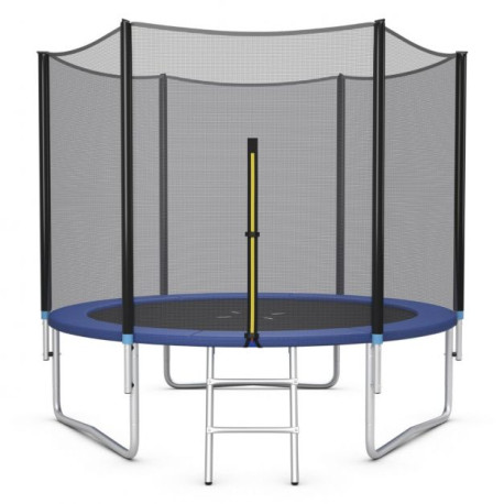 8/10/12FT Outdoor Trampoline with Safety Enclosure Net