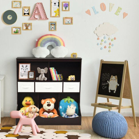 Wooden Children's Storage Cabinet