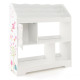 Toy Storage Organizer Display Stand with Book Shelf