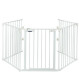 5 Panel Baby Safety Barrier with Gate