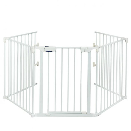 5 Panel Baby Safety Barrier with Gate