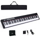 Portable Electronic Keyboard with Full-Size Weighted Keys