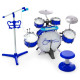 Kids Drum Kit with 8-Keys Keyboard, Microphone and 2 Drumsticks