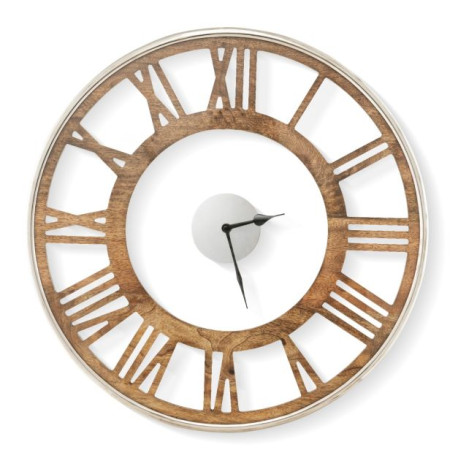 15.5/20 Inch Silent Wall Clock with Classic Frame