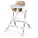 Adjustable Baby Highchair with Removable Tray and 5-Point Safety Harness