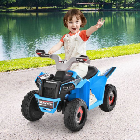 Kids Ride on ATV with Direction Control Large Seat