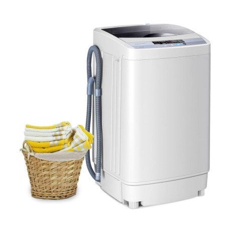 Portable Washing Machine with 8 Water Levels and 10 Washing Programs