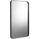 Large Rectangular Wall Mirror with Metal Frame