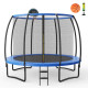 370cm Trampoline with Basketball Hoop and Safety Enclosure Net