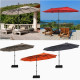 450CM Double Sided Outdoor Umbrella Twin Size with Crank Handle