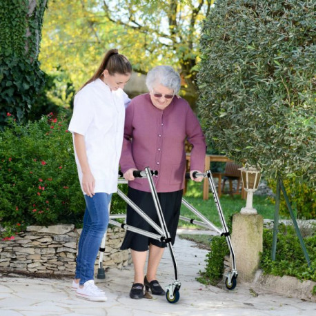 Lightweight and Folding Kids Walker for Disabled Injured Training