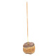 Tiger&#039;s Eye Crystal Incense Stick Holder