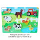 Wooden Farm Puzzle (22cm)