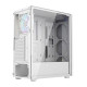 Vida Apollo White ARGB Gaming Case w/ Glass Window, ATX, Rear ARGB Fan, Front LED Strips