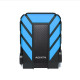 ADATA 2TB HD710 Pro Rugged External Hard Drive, 2.5&quot;, USB 3.1, IP68 Water/Dust Proof, Shock Proof, Blue