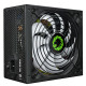 GameMax 500W GP500 PSU, Fully Wired, 14cm Fan, 80+ Bronze, Black Mesh Cables, Power Lead Not Included