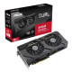 Asus DUAL RX7700 XT OC, PCIe4, 12GB DDR6, HDMI, 3 DP, 2599MHz Clock, Overclocked