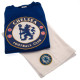 Chelsea FC T Shirt &amp; Short Set 6/9 mths