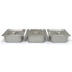 KuKoo 3 Pan Wet Well Bain Marie