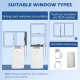 12,000 BTU Multi-Mode Mobile Air Conditioner - White