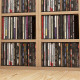 Set of Two 102 CD Storage Units - Wood-Effect