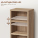 Set of Two 102 CD Storage Units - Wood-Effect