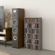 Set of Two 102 CD Storage Units - Dark Wood-Effect