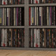 Set of Two 102 CD Storage Units - Dark Wood-Effect