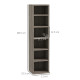 Set of Two 102 CD Storage Units - Dark Wood-Effect