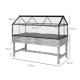 Outsunny 60 x 120cm Raised Garden Bed, with Wooden Base