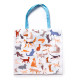 Handy Foldable RPET Shopping Bag - Feline Fine Cats