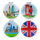 Compact Mirror - London Icons/London Tour