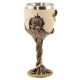 Collectable Decorative Bronze Octopus Skull Goblet