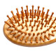 100% Bamboo Hair Brush - Skulls and Roses