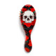 100% Bamboo Hair Brush - Skulls and Roses