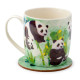 Porcelain Mug &amp; Coaster Set - Panda Kingdom