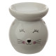 Ceramic Cat Face Ceramic Eden Oil Burner